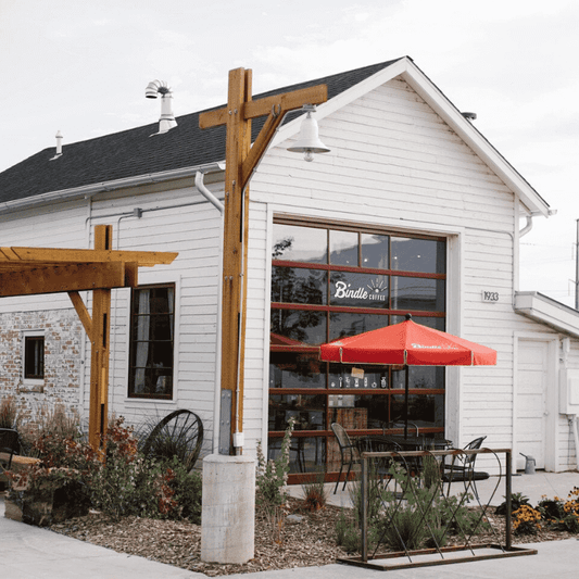 Bindle Coffee cafe outside