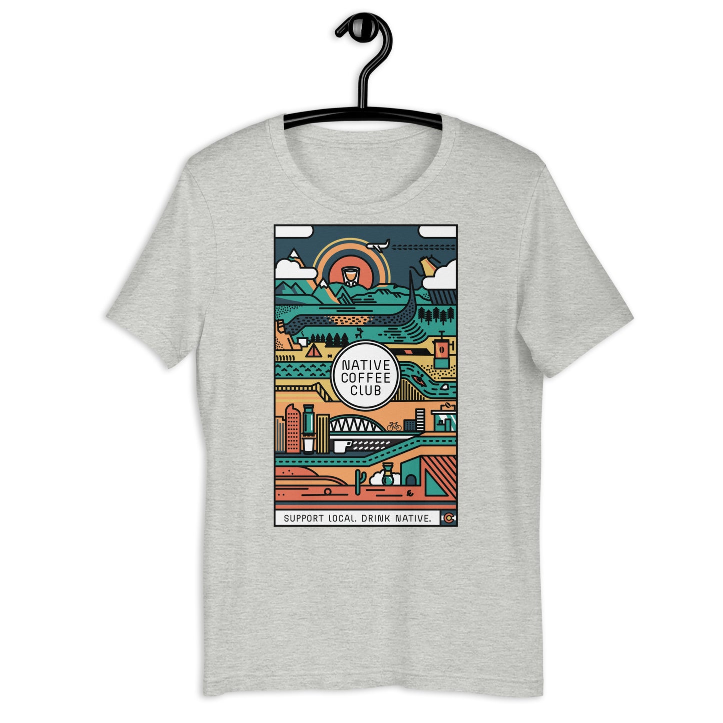 Colorado Coffee Scenery Shirt