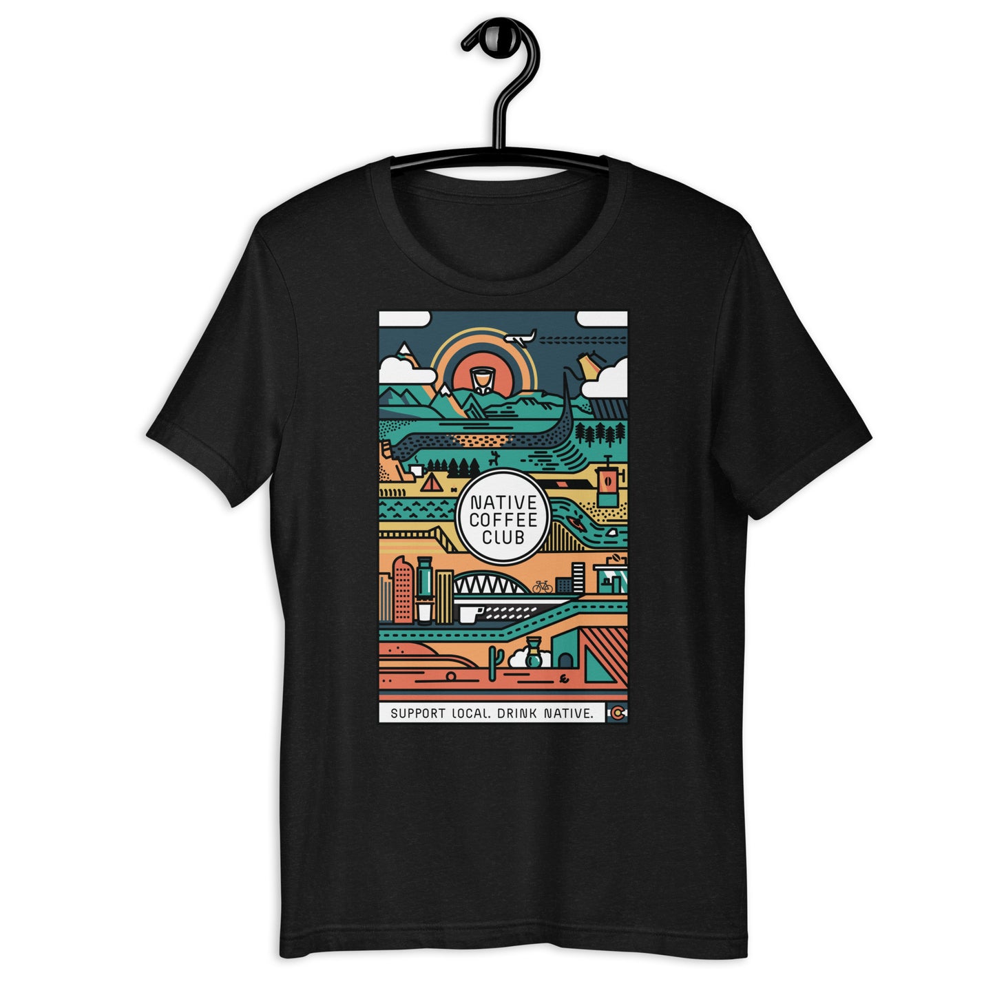 Colorado Coffee Scenery Shirt