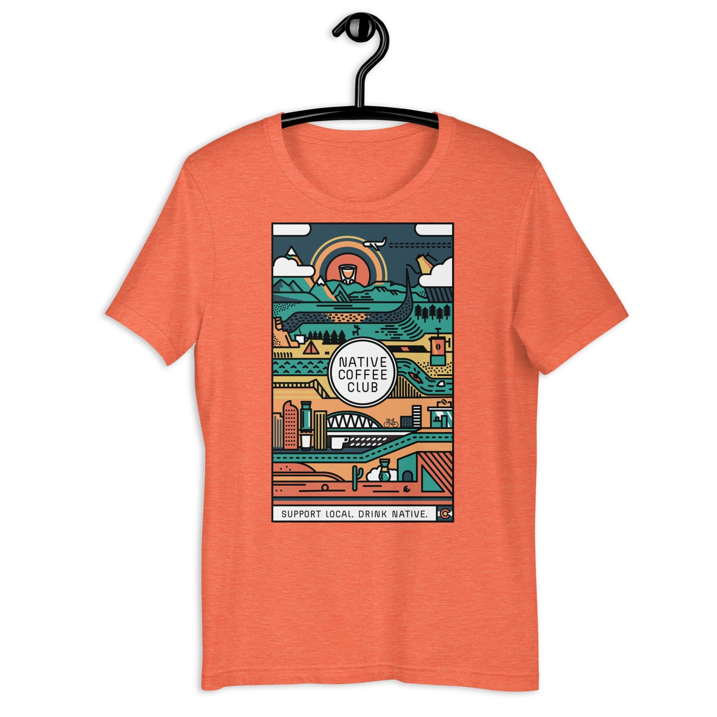 Colorado Coffee Scenery Shirt