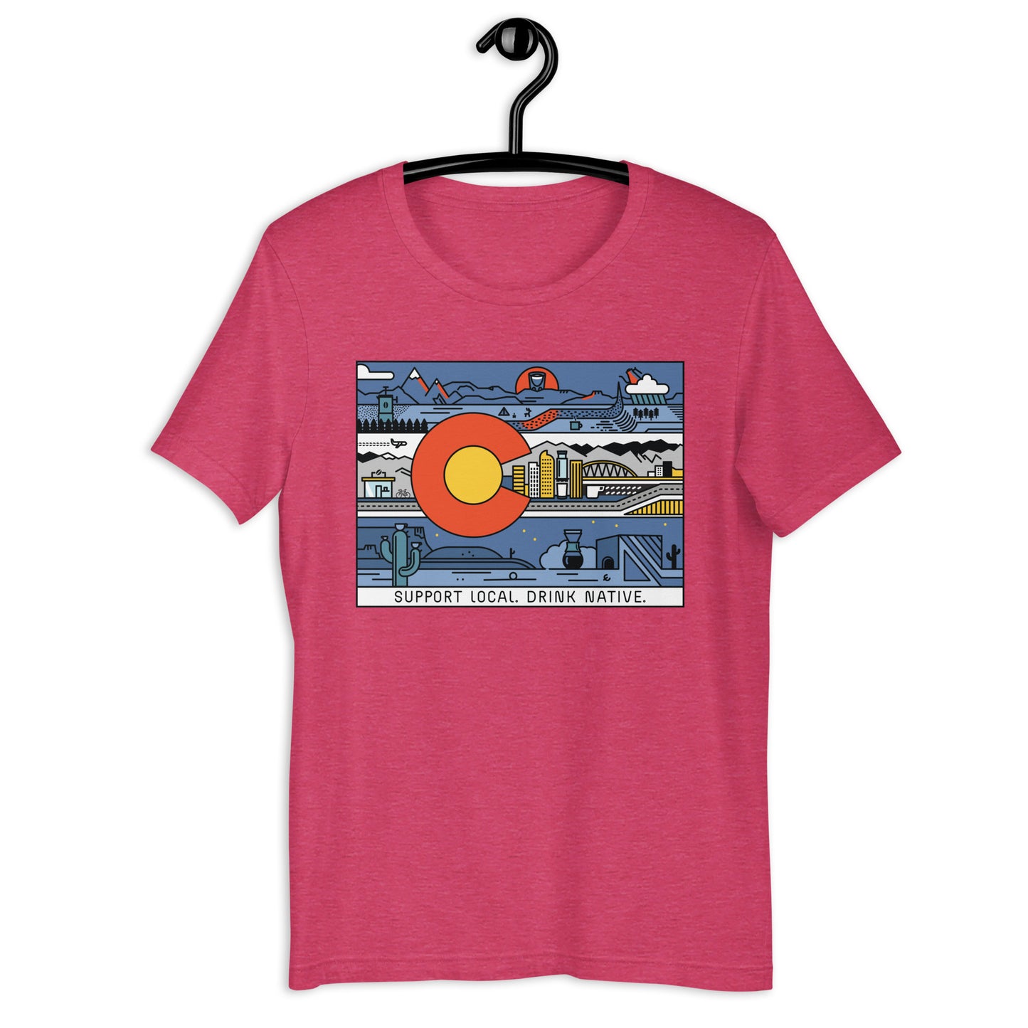 Colorado Coffee Flag Shirt