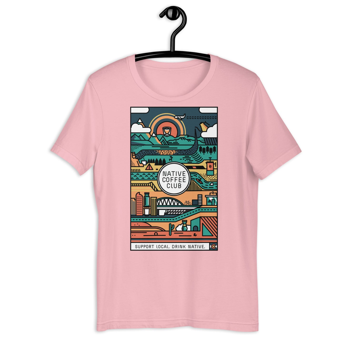 Colorado Coffee Scenery Shirt