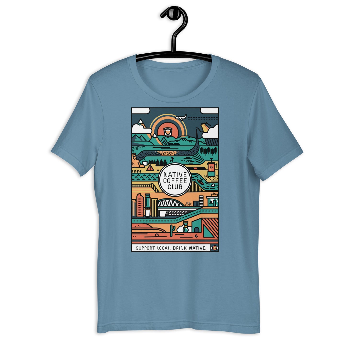 Colorado Coffee Scenery Shirt