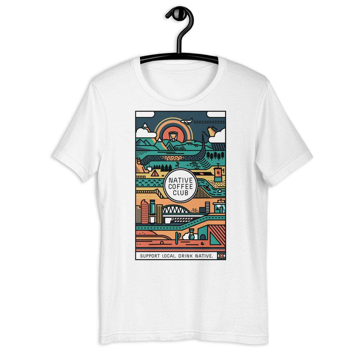 Colorado Coffee Scenery Shirt